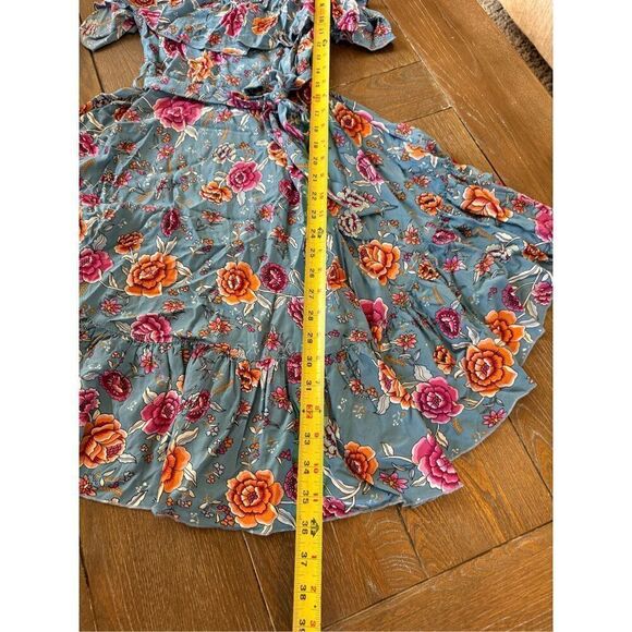 Label Of Love - Candy Floral Tie Front Ruffle Sundress Size XSmall - Picture 12 of 14